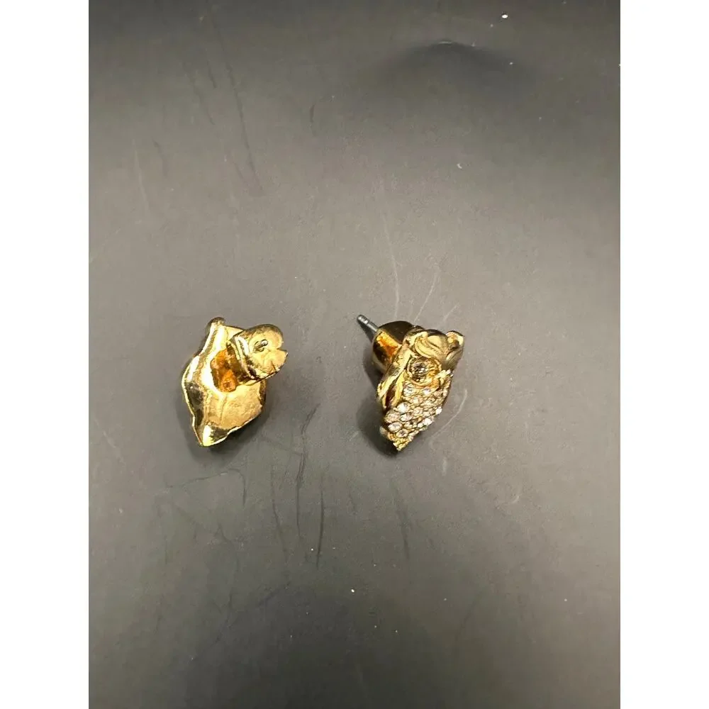 Kate Spade THINGS WE LOVE OWL Earrings Whimsy Animal Designer Stud Jewelry